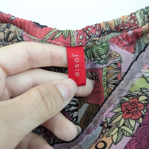 Josie Natori sheer zodiac pajamas set - Picture 3 of 7